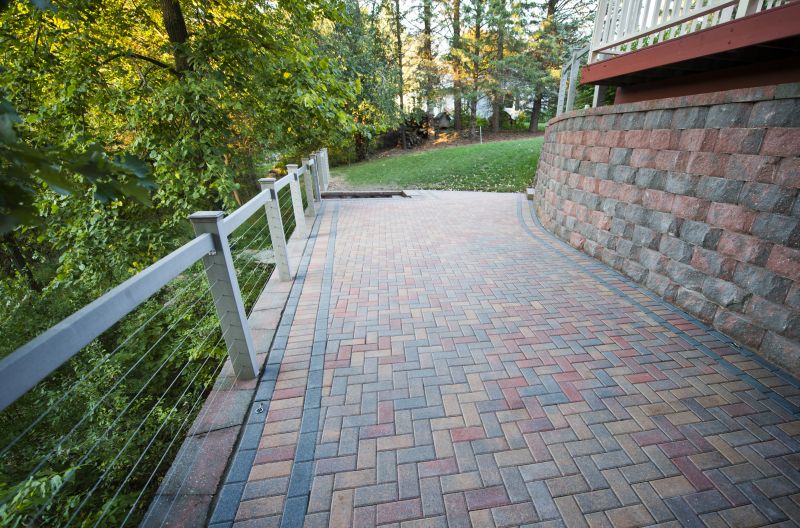 Traditional Brick Paver Patio