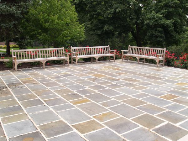 Slate Patio Installation in Brooklyn
